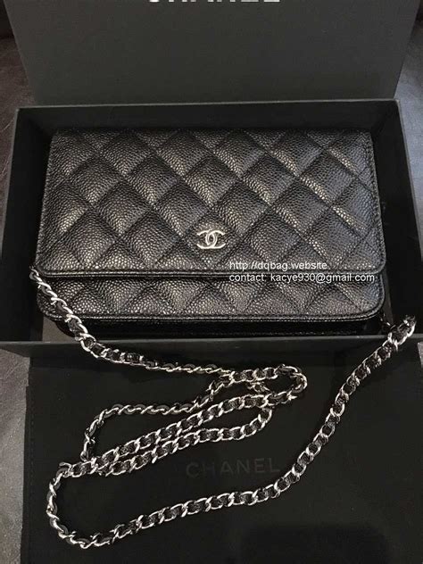 Chanel Wallet on Chain Caviar ( WOC) 